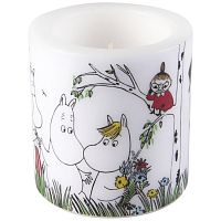 свеча большая moomin счастливое семейство, 8 см в Пятигорске