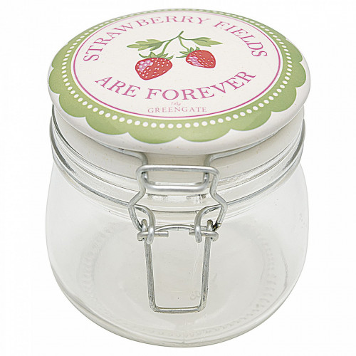 банка стеклянная strawberry pale green в Пятигорске