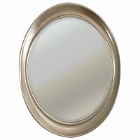 овальное зеркало настенное серебро oval antique silver в Пятигорске