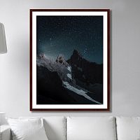 картина: the sky in the night alps в Пятигорске
