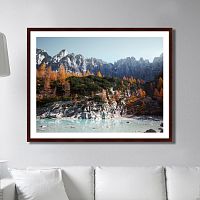 картина: lake sorapis, italy в Пятигорске