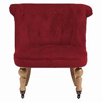 кресло amelie french country chair красное в Пятигорске