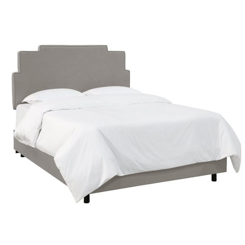 кровать двуспальная 160х200 серая paxton gray linen в Пятигорске