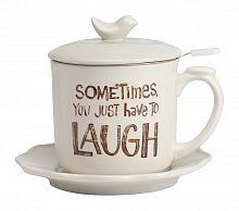 чайный набор sometimes you just have to laugh в Пятигорске