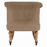 кресло amelie french country chair светло-коричневое в Пятигорске