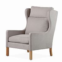 кресло wingback серый в Пятигорске