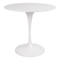 стол eero saarinen style tulip table top mdf d80 глянцевый белый в Пятигорске