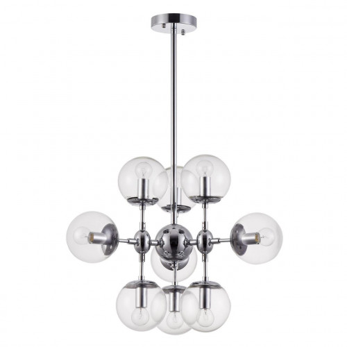 подвесная люстра freya richard fr5596pl-09ch хром в Пятигорске