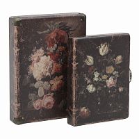 коробки-чемоданы, набор 2 шт. мультиколор в Пятигорске