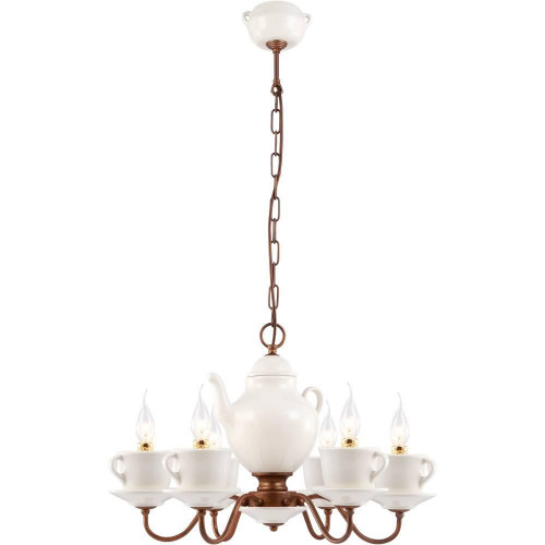 подвесная люстра arte lamp servizio a6483lm-6wh в Пятигорске