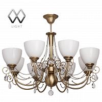 подвесная люстра mw-light фелиция 347016608 белая в Пятигорске