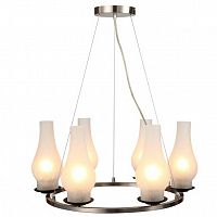 подвесная люстра arte lamp lombardy a6801sp-6br белая в Пятигорске