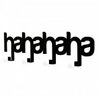 вешалка hahaha черная в Пятигорске