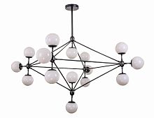 люстра modo 15 black+white черная, белые плафоны в Пятигорске