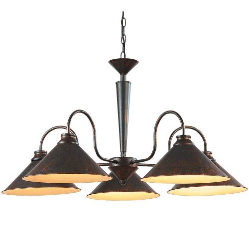 подвесная люстра arte lamp cone a9330lm-5br в Пятигорске