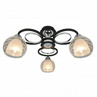 потолочная люстра arte lamp ginevra a1604pl-3bk в Пятигорске