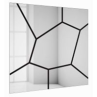 зеркало большое квадратное черное слоу-1 в Пятигорске