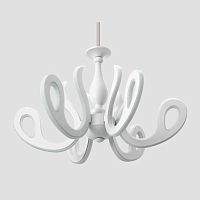 потолочная светодиодная люстра ambrella light orbital classic fk81/6 wh 292w d640 белая в Пятигорске