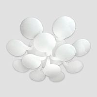 потолочная светодиодная люстра ambrella light orbital cloud fc26/12 wh 432w d1140 в Пятигорске