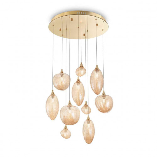 подвесная люстра ideal lux baco sp10 ottone в Пятигорске