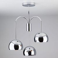 подвесная люстра eurosvet solario 70067/3 хром в Пятигорске