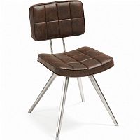 стул lola seat pu brown ножки из нержаеющей стали c589u09 от la forma (ex julia grup) в Пятигорске