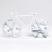 нож для пиццы из нержавеющей стали the fixie, белый мрамор в Пятигорске