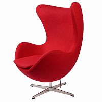 кресло arne jacobsen темно-красное в Пятигорске