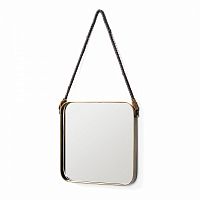 зеркало на ремне квадратное бежевое со скругленными углами step от la forma (ex julia grup) в Пятигорске