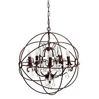 люстра foucault's orb crystal (64*60*50) коричневая в Пятигорске