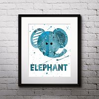 постер elephant а4 в Пятигорске