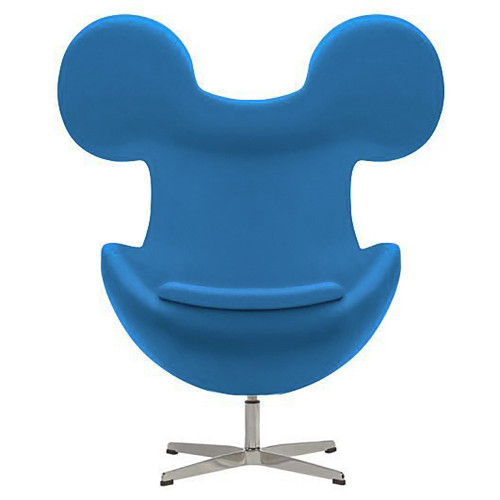 кресло egg mickey голубое в Пятигорске