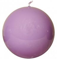 свеча-шар сиреневая, 8 см в Пятигорске