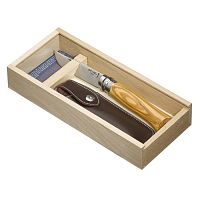 нож stainless steel с ручкой из оливы 8,5 см в Пятигорске