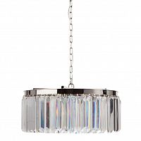 люстра rhys clear glass хром, прозрачная, чёрная в Пятигорске
